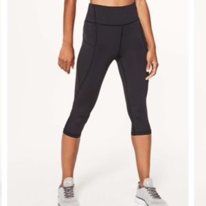 Lululemon Break Free Crop Legging Size 6 NWT